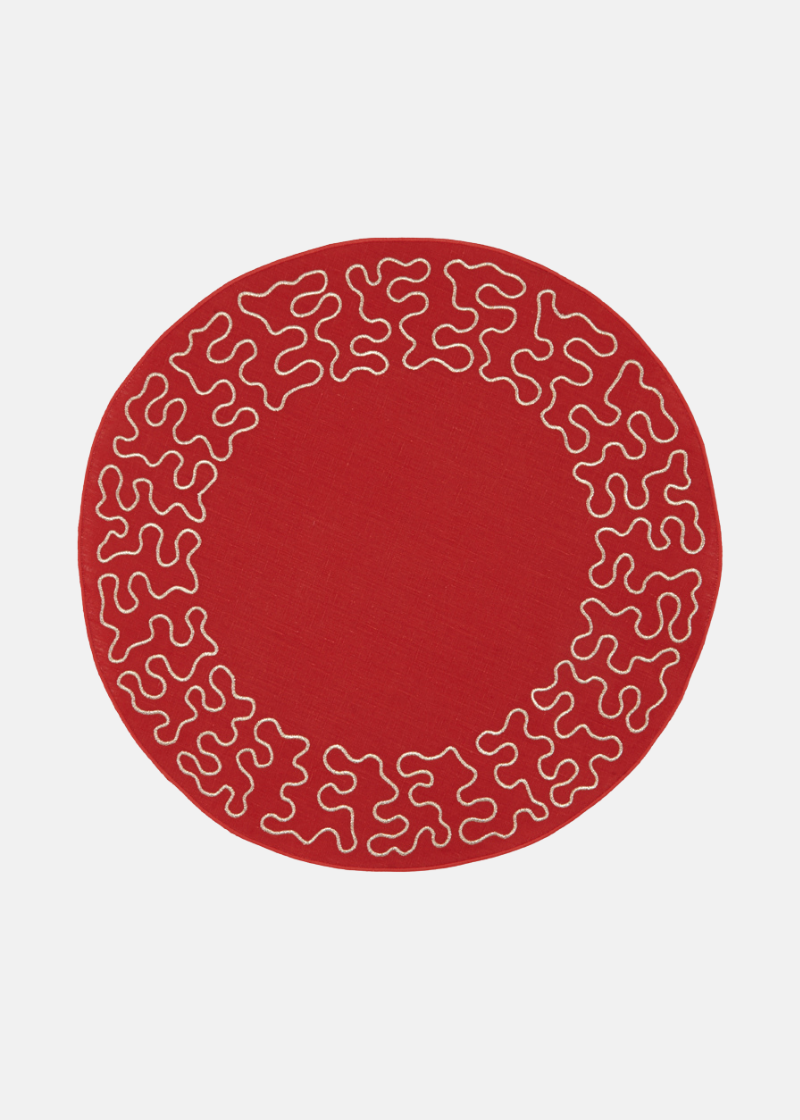 Red Aurora Placemat