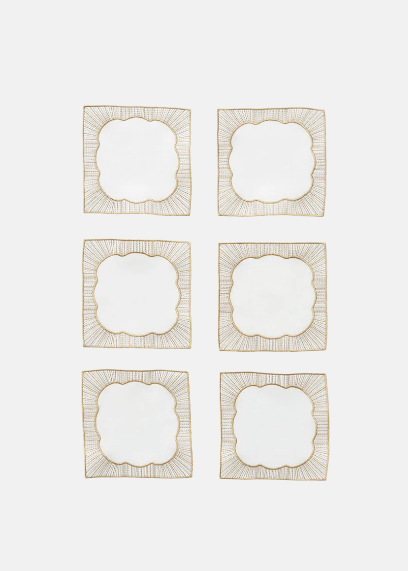 Linea Cocktail Napkins (Set of 6)