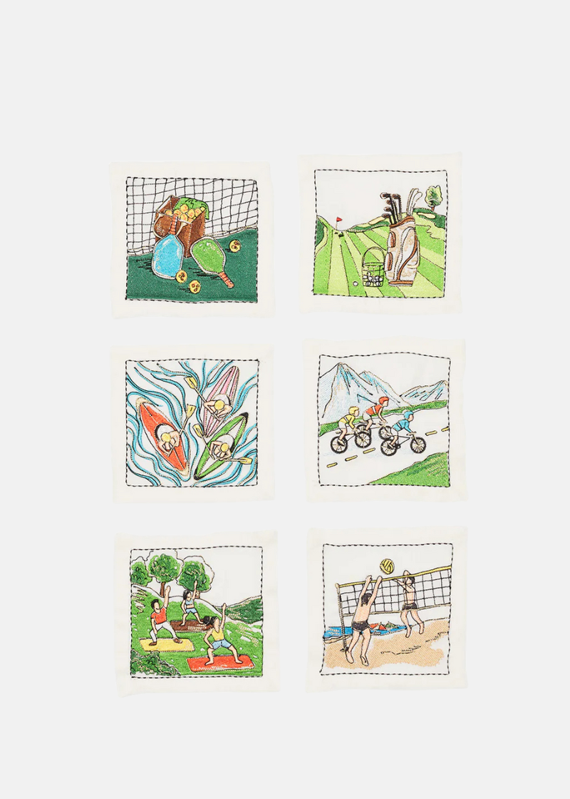 Voyage Cocktail Napkins (Set of 6)