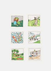 Voyage Cocktail Napkins (Set of 6)