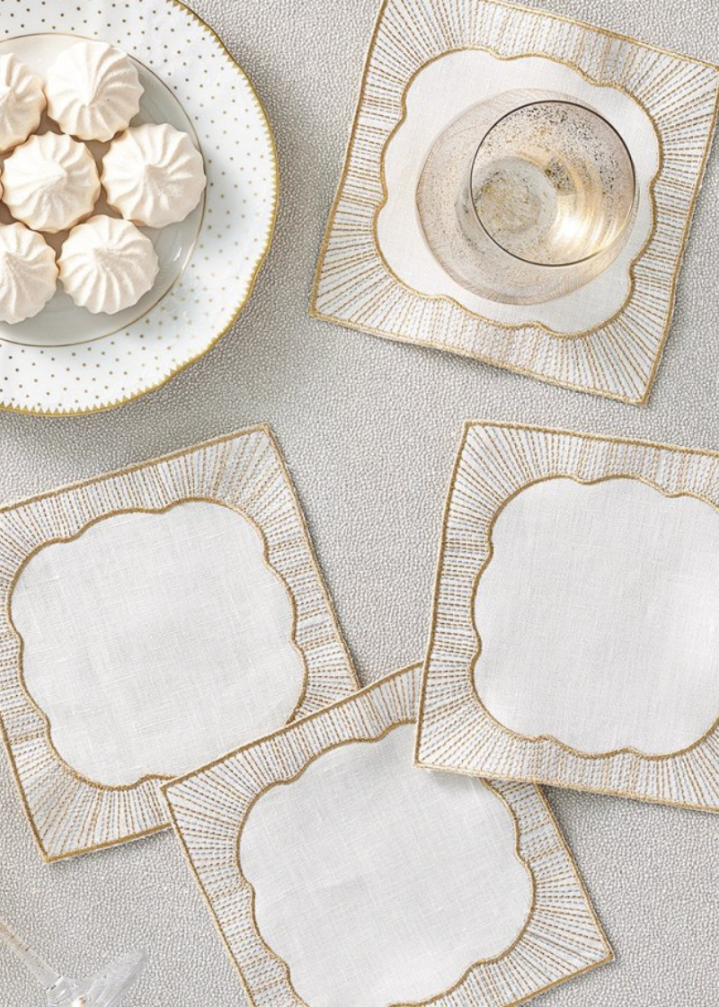 Linea Cocktail Napkins (Set of 6)