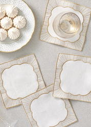 Linea Cocktail Napkins (Set of 6)
