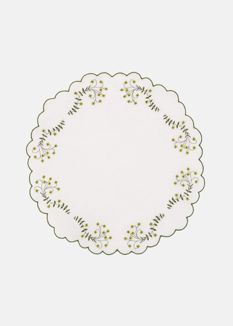 Fiora Green Placemat