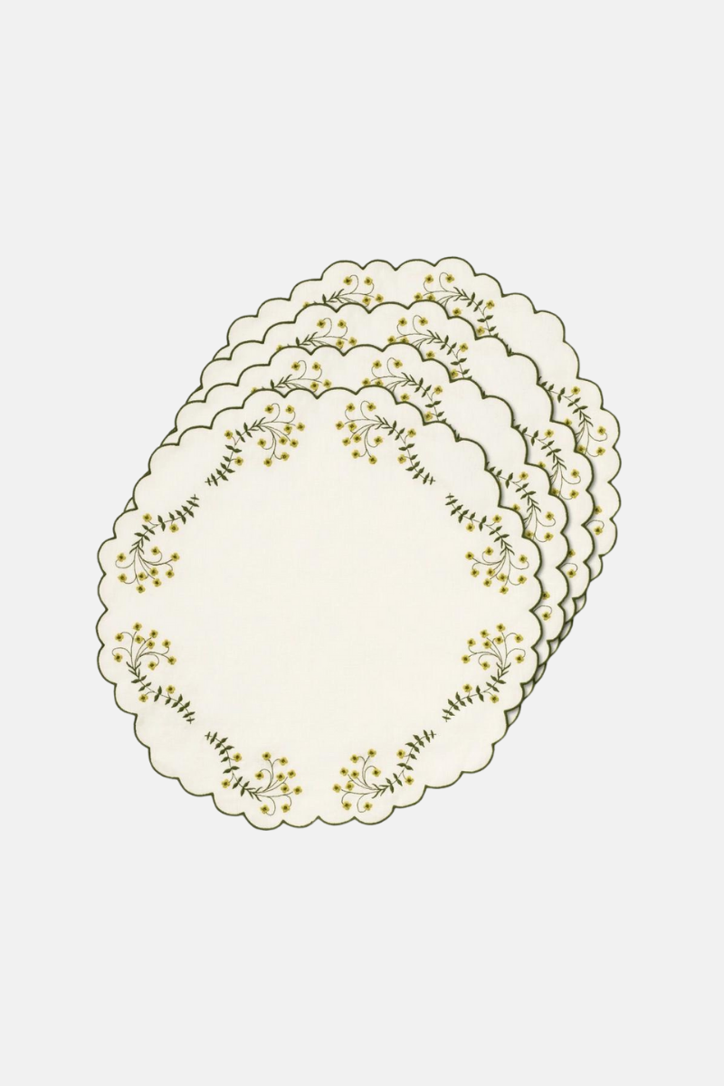 Fiora Green Placemat